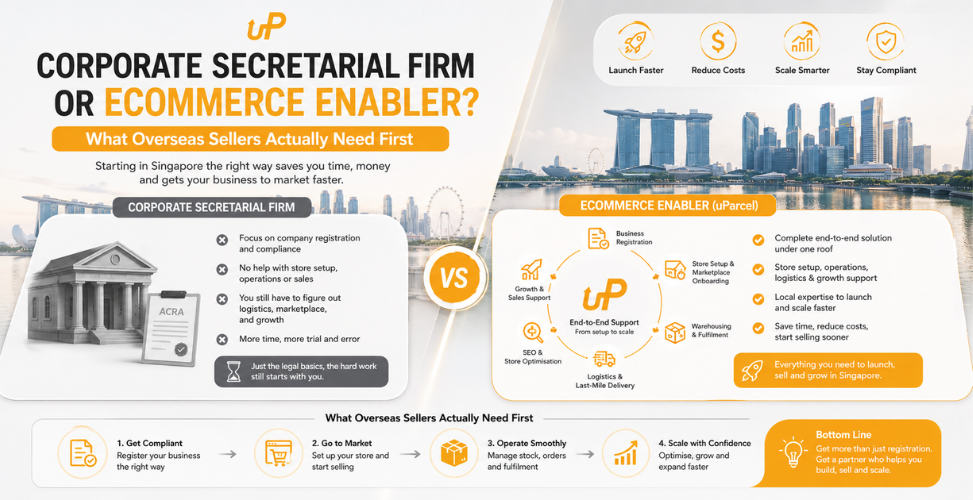 Corporate Secretarial Firm or Ecommerce Enabler? What Overseas Sellers Actually Need First